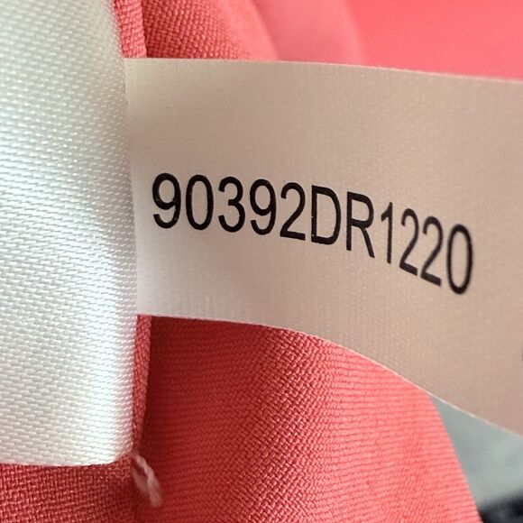 Antonio Melani Dress Sheath Womens Sz 10 Pink Solid Sleeveless Stretch - Picture 14 of 16